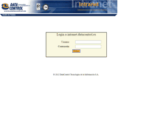 Tablet Screenshot of intranet.datacontrol.es